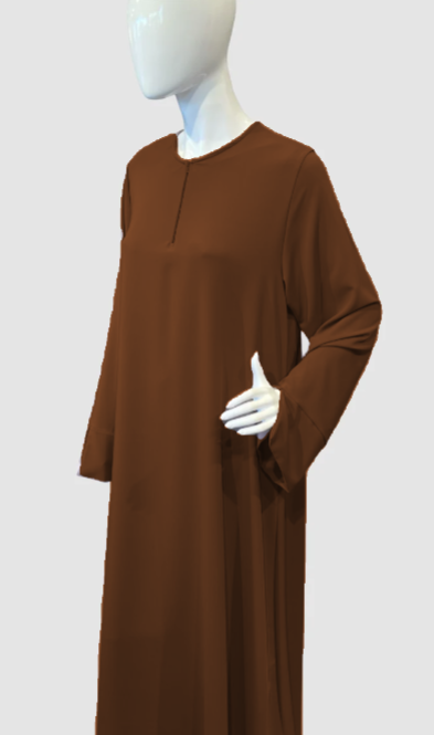 Abaya fluide manches larges