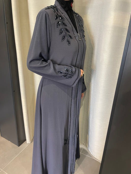 Abaya moderne brodée
