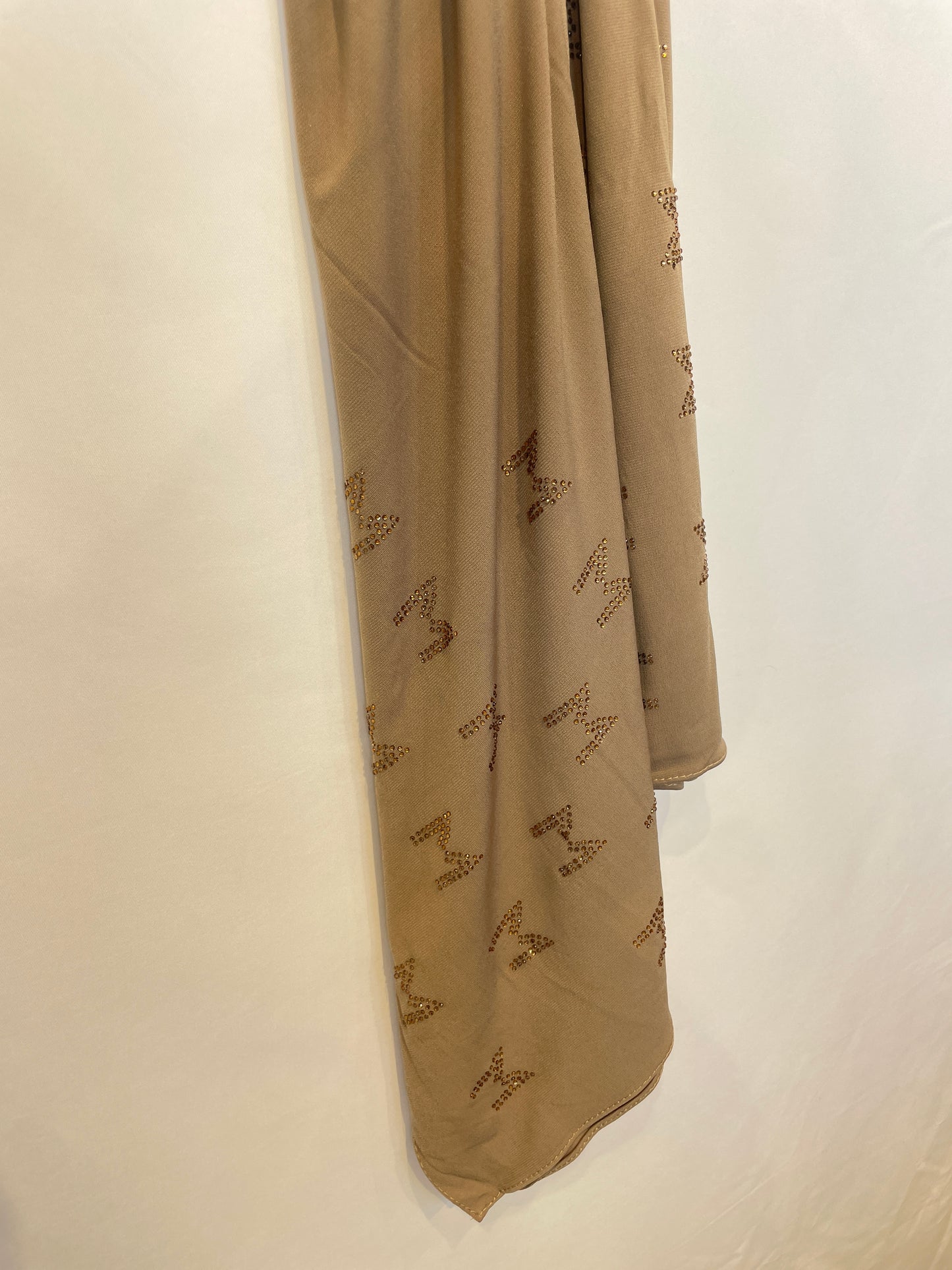 Hijab Premium Drapé avec Strass