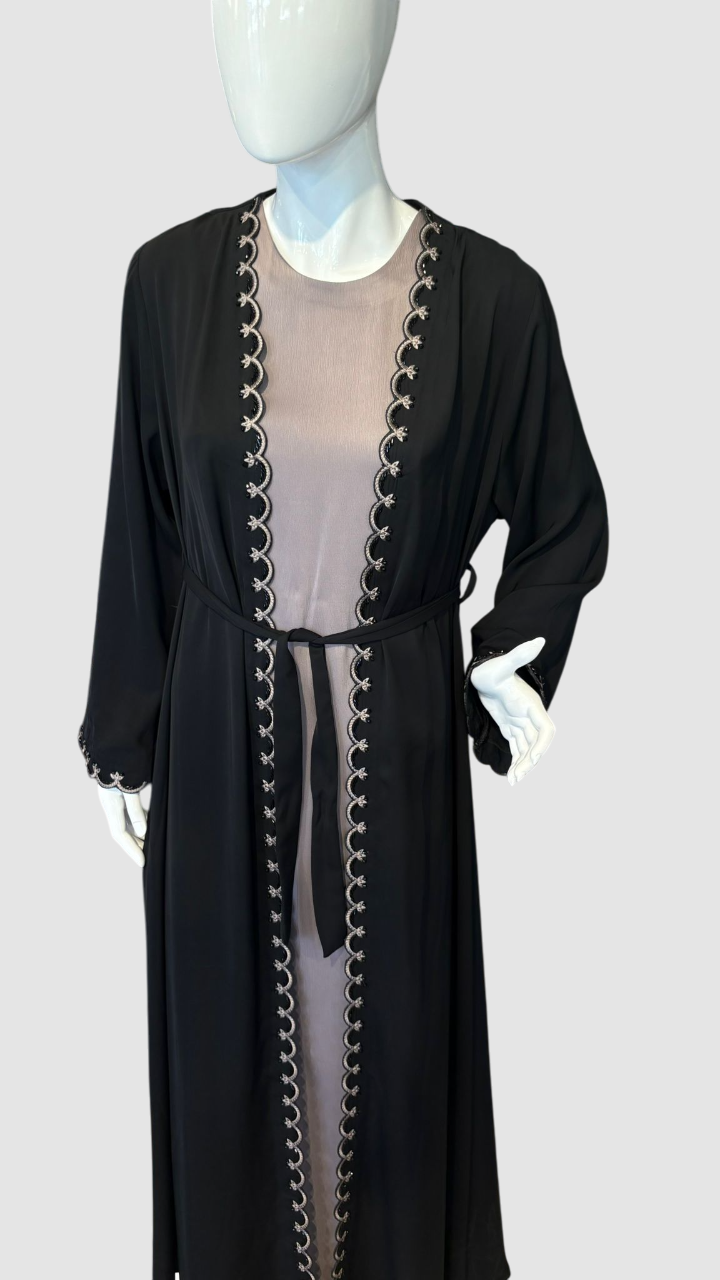 Abaya Deux Pièces Élégance
