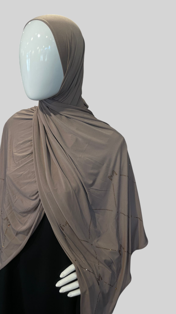 Hijab Premium Brodé