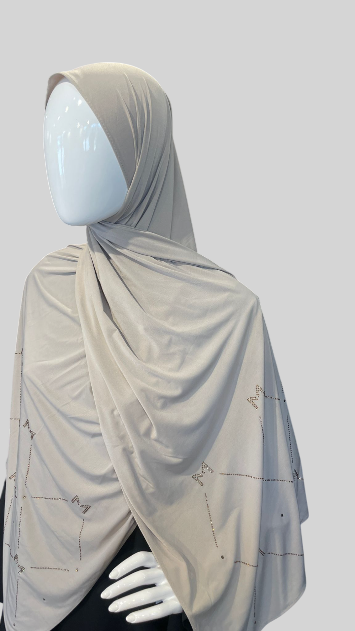 Hijab Premium Brodé