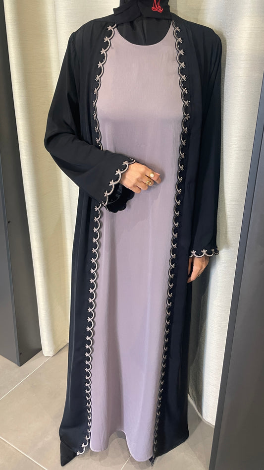 Abaya Deux Pièces Élégance
