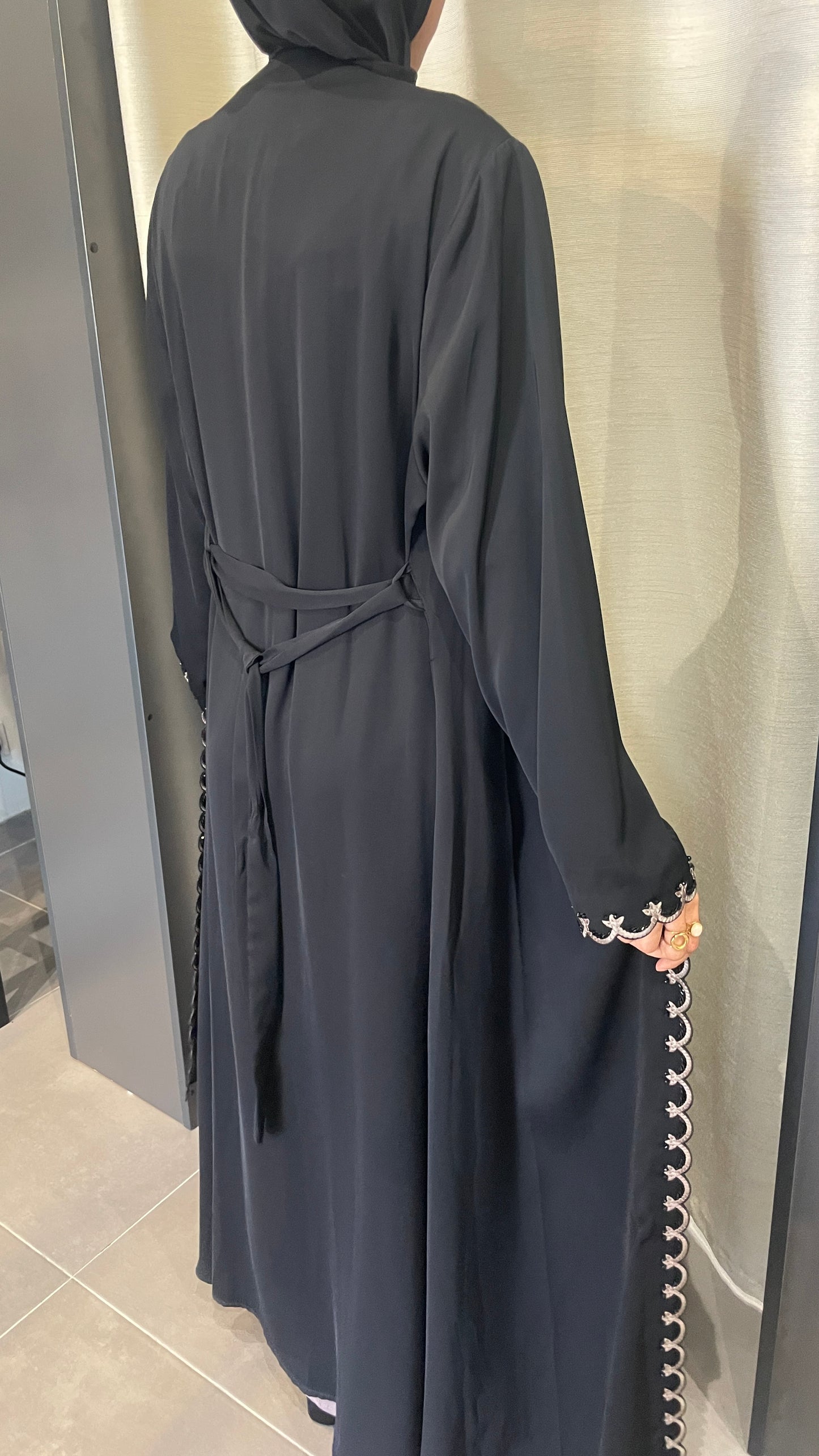 Abaya Deux Pièces Élégance