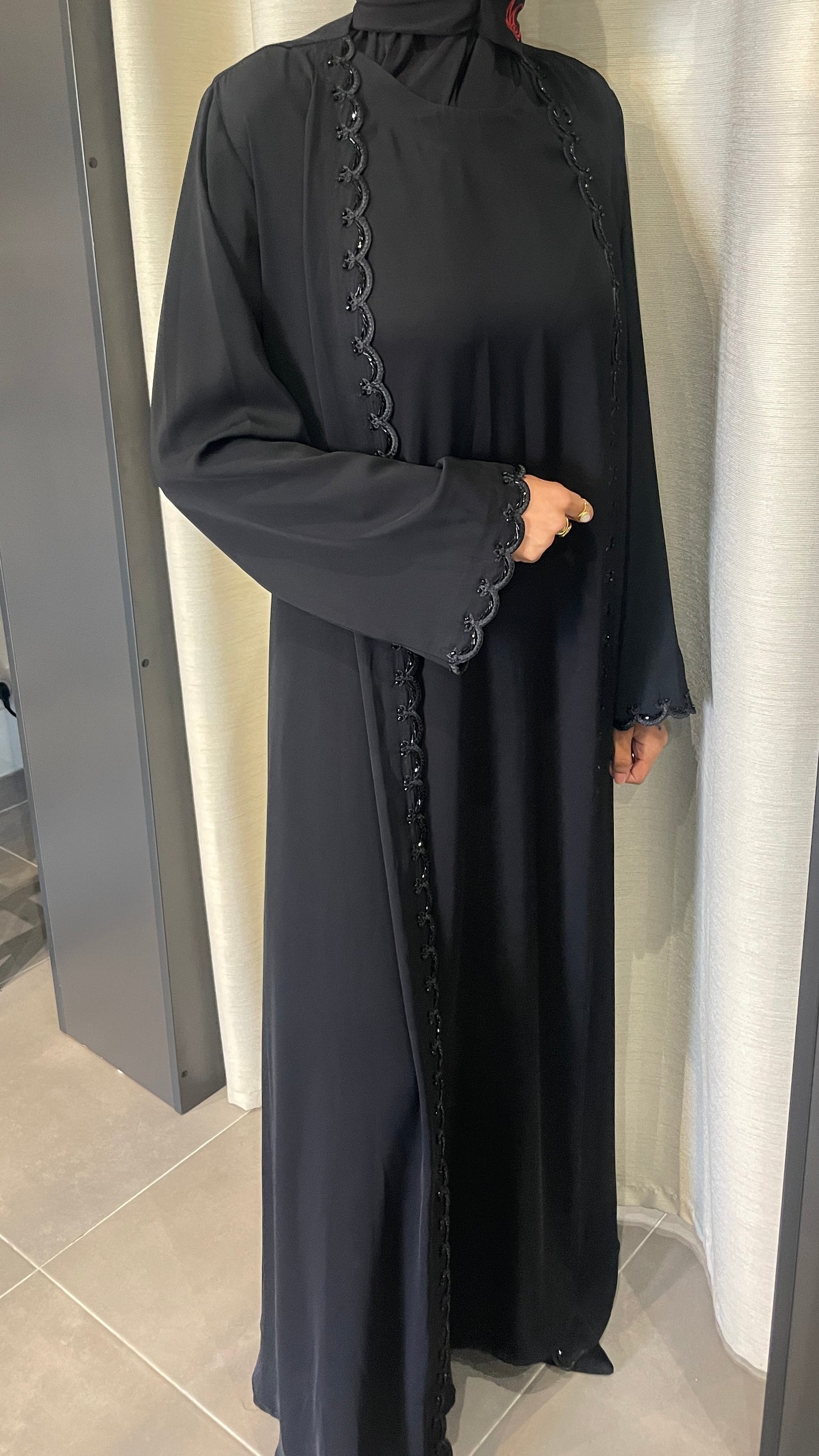 Abaya Deux Pièces Élégance