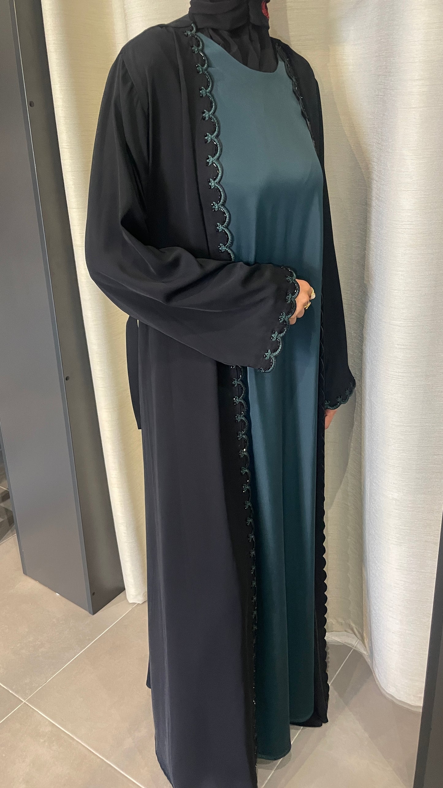 Abaya Deux Pièces Élégance