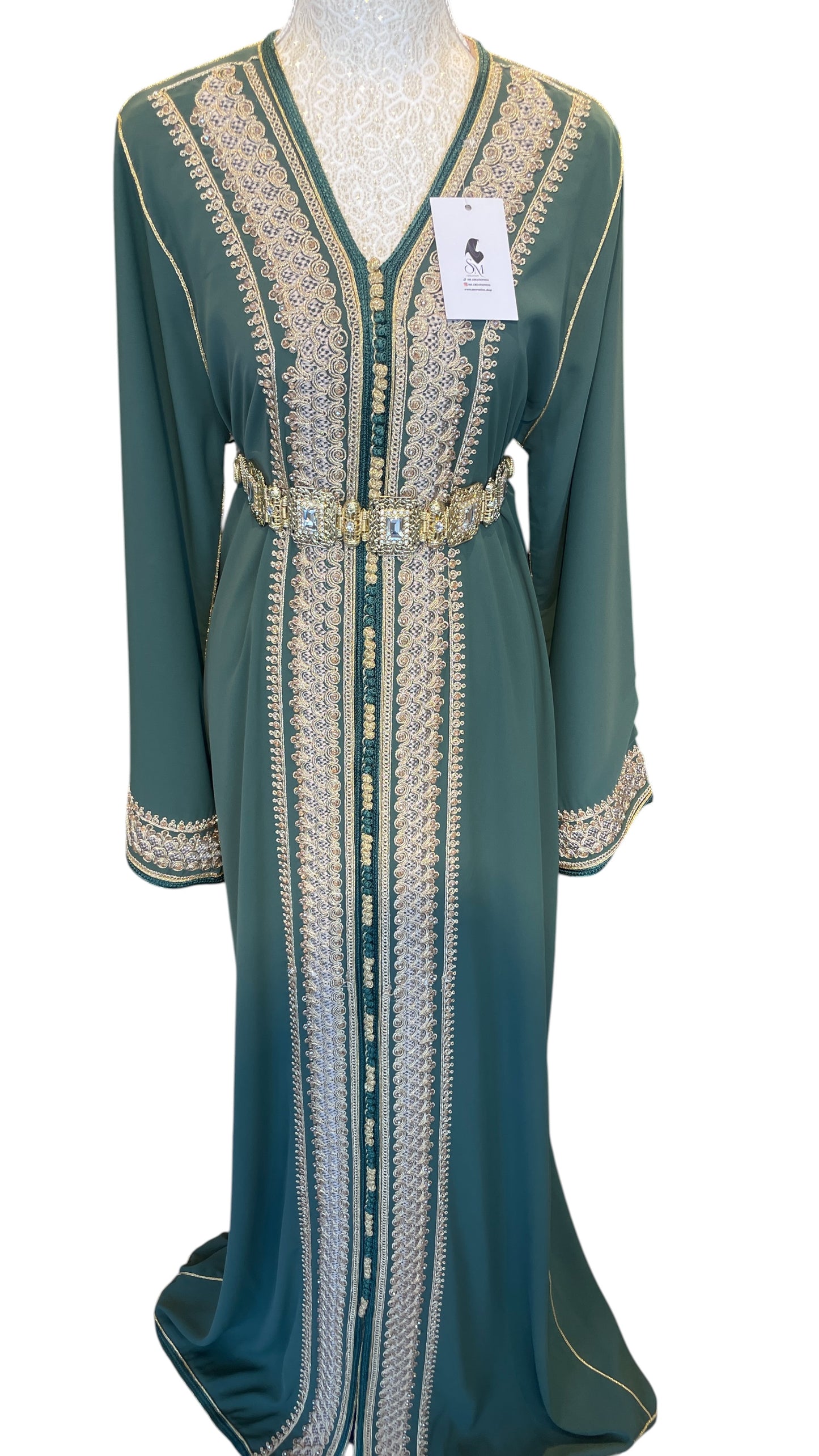 Caftan Couture Doré