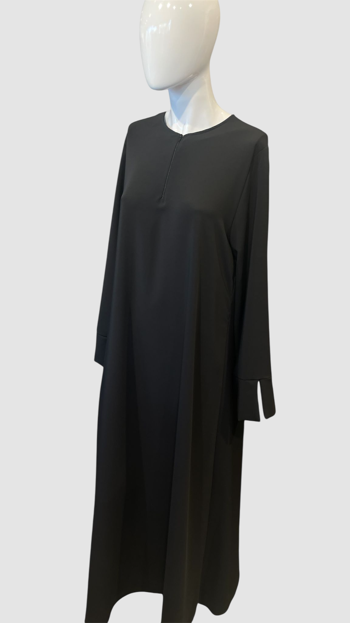 Abaya fluide manches larges