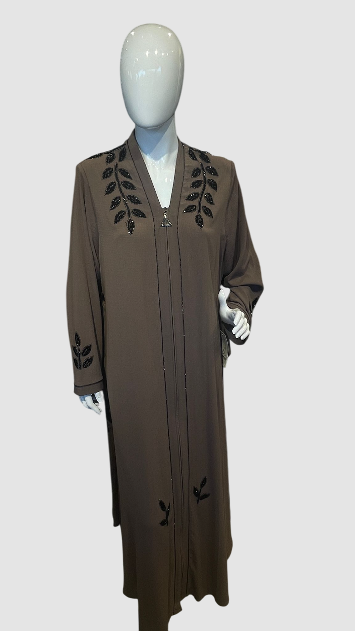 Abaya moderne brodée